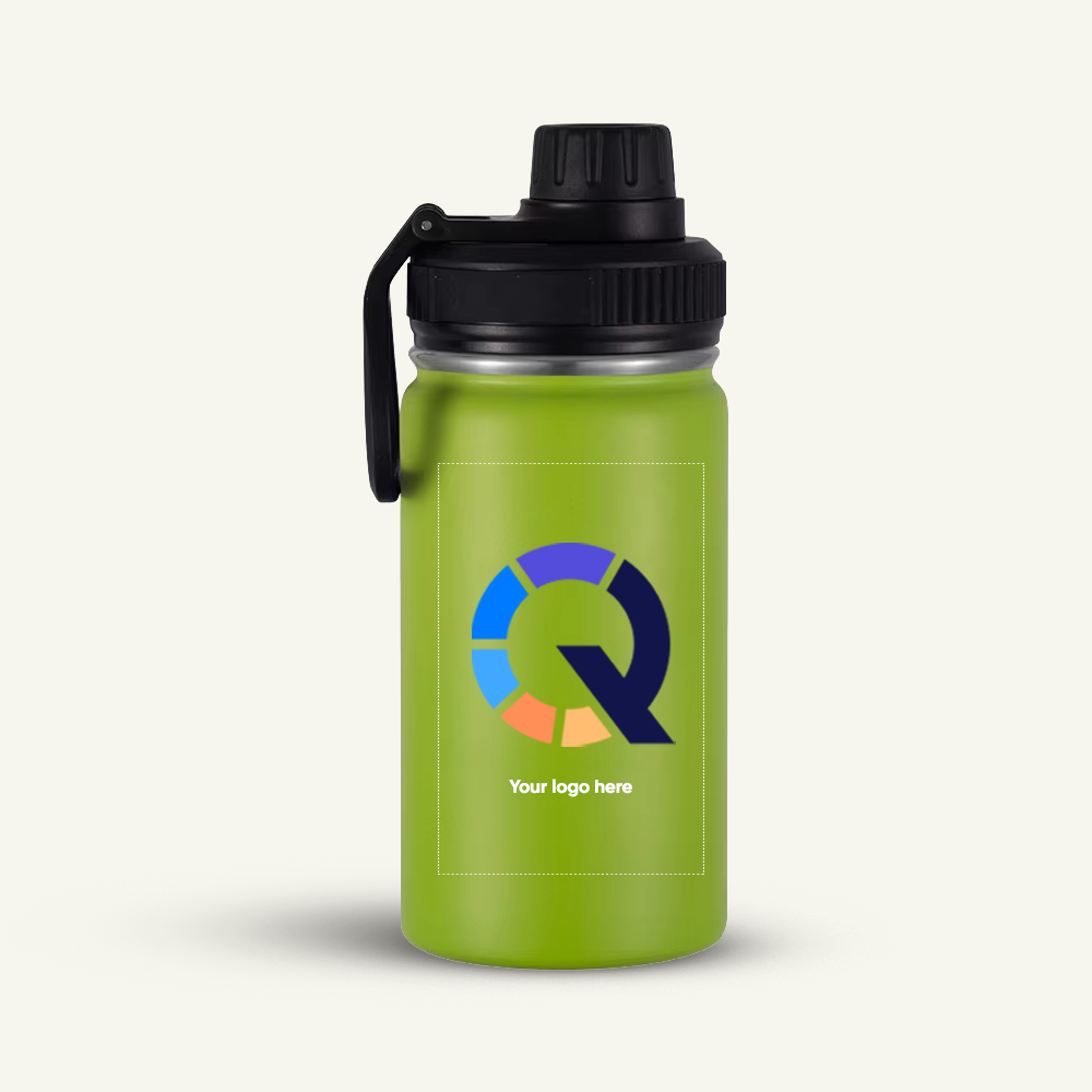 Custom Logo 12oz Reusable Water Bottles