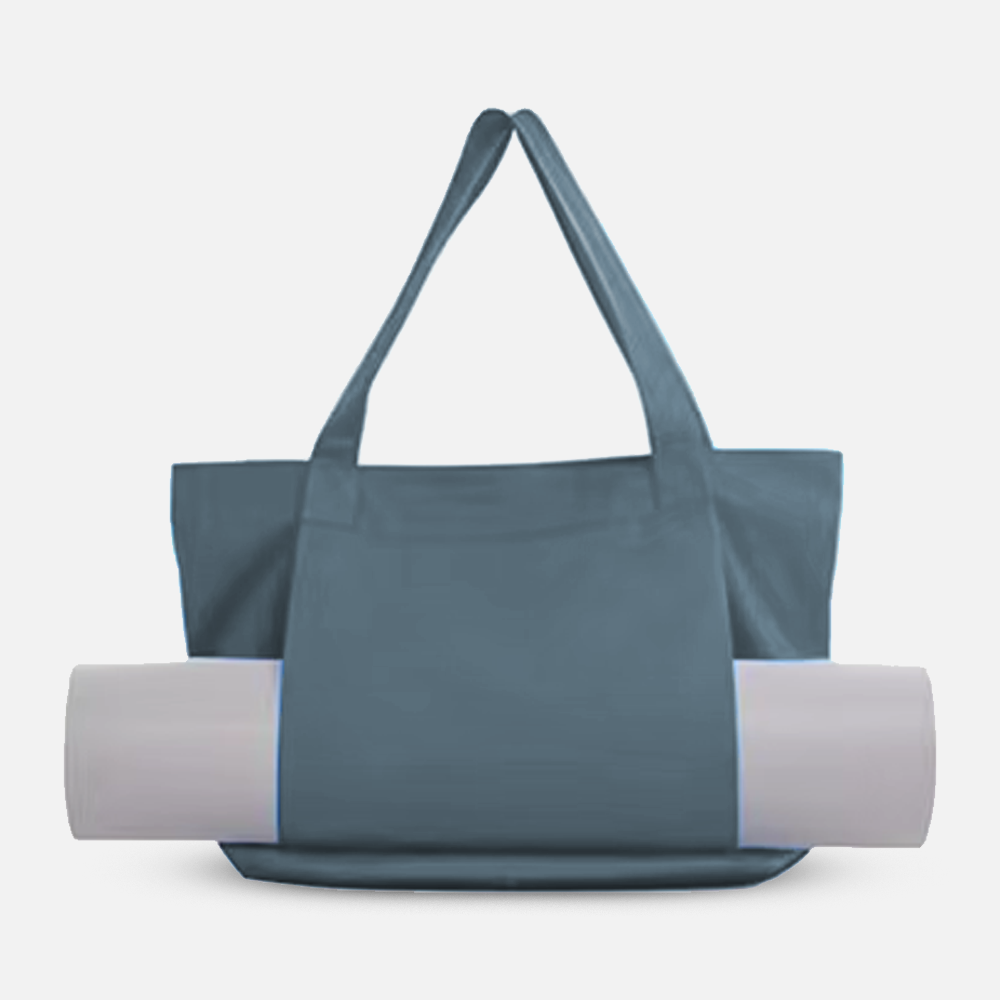 Custom Logo Yoga Tote Bag with Mat Carrier