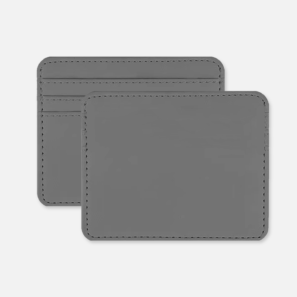 Custom PU Leather Multi-Card Holder Wallet