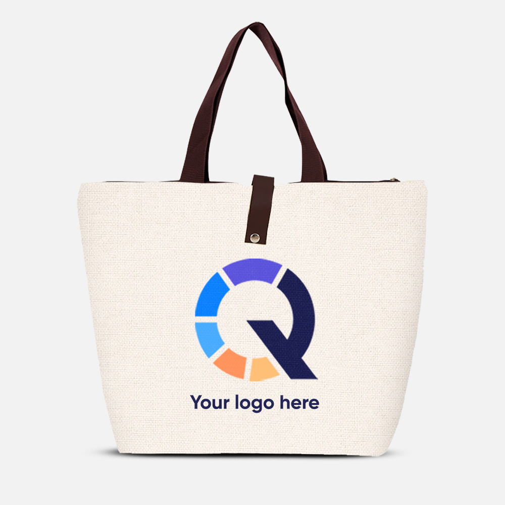 Custom Branded Reusable Foldable Tote Bag
