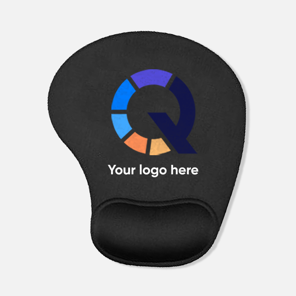 Custom Logo Mouse Pad With Wrist Rest