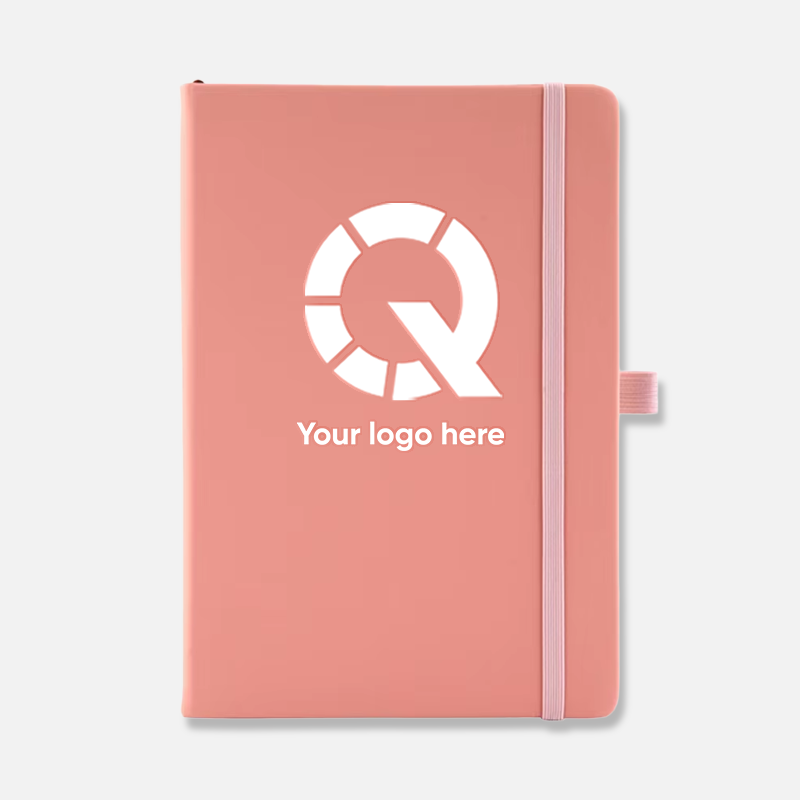 Custom Logo A5 PU Leather Notebook