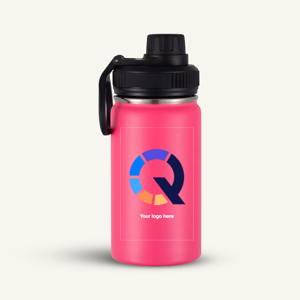 Custom Logo 12oz Reusable Water Bottles
