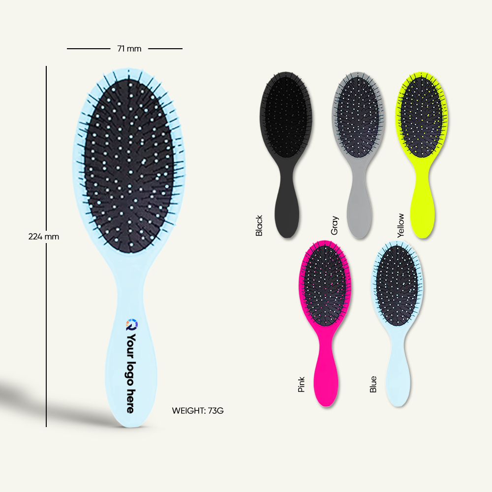 Custom Salon Anti-Static Detangling Brush