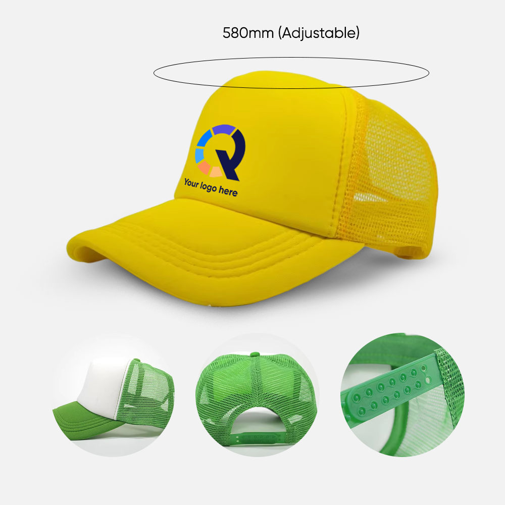 Custom 3D Embroidered Summer Cap