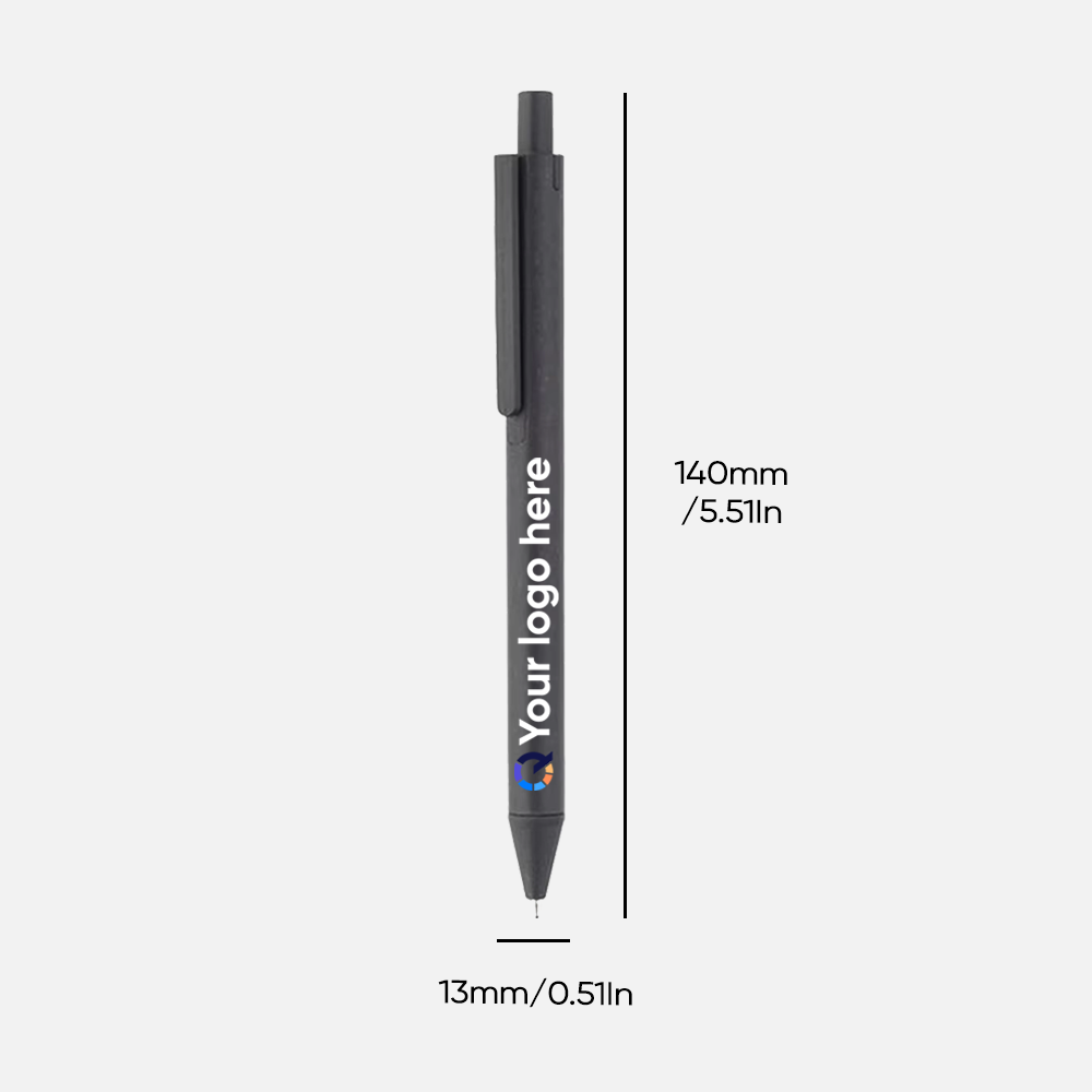 Custom Logo Eco-Friendly Wheat Straw Pens