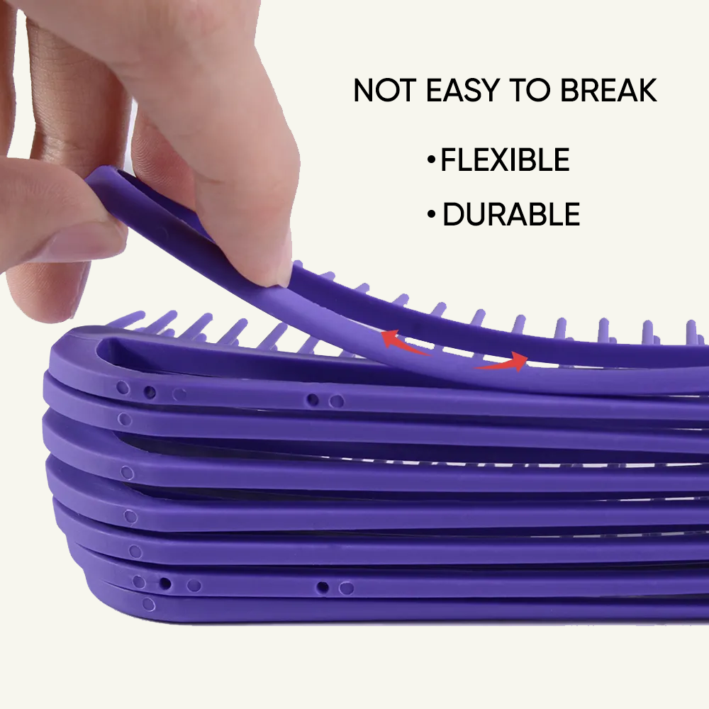 Custom Logo Detangling Octopus Hair Brush