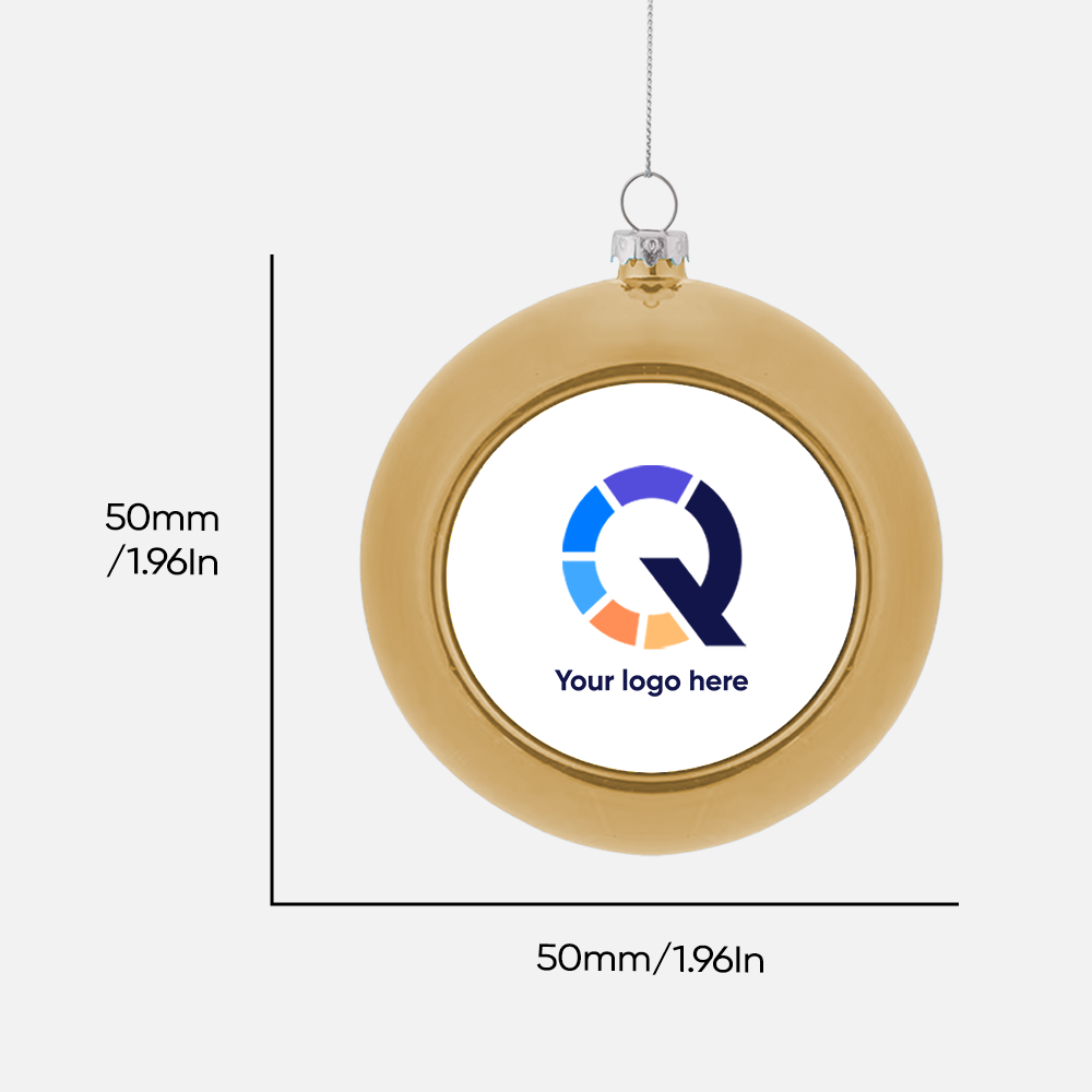 Custom Sublimation Christmas Ornaments