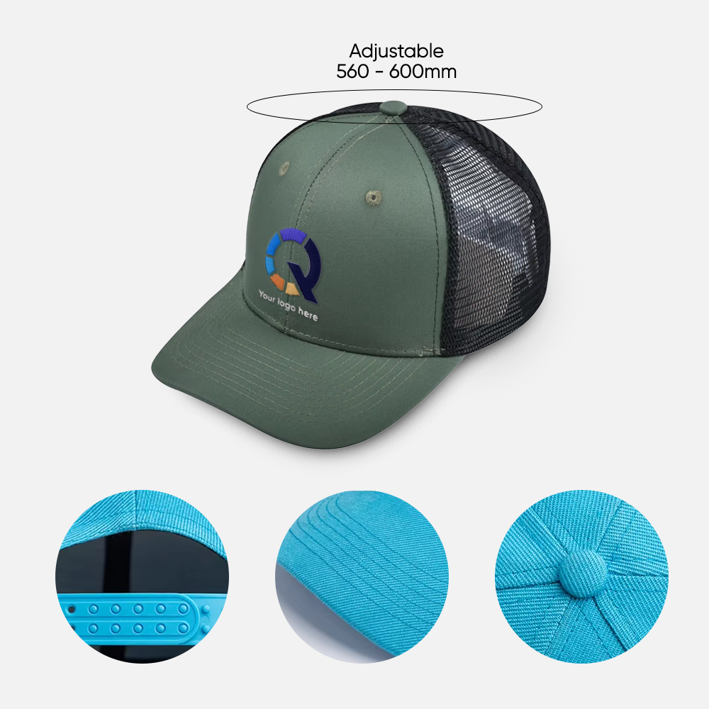 Custom Richardson 112 Trucker Hat with 3D Embroidery