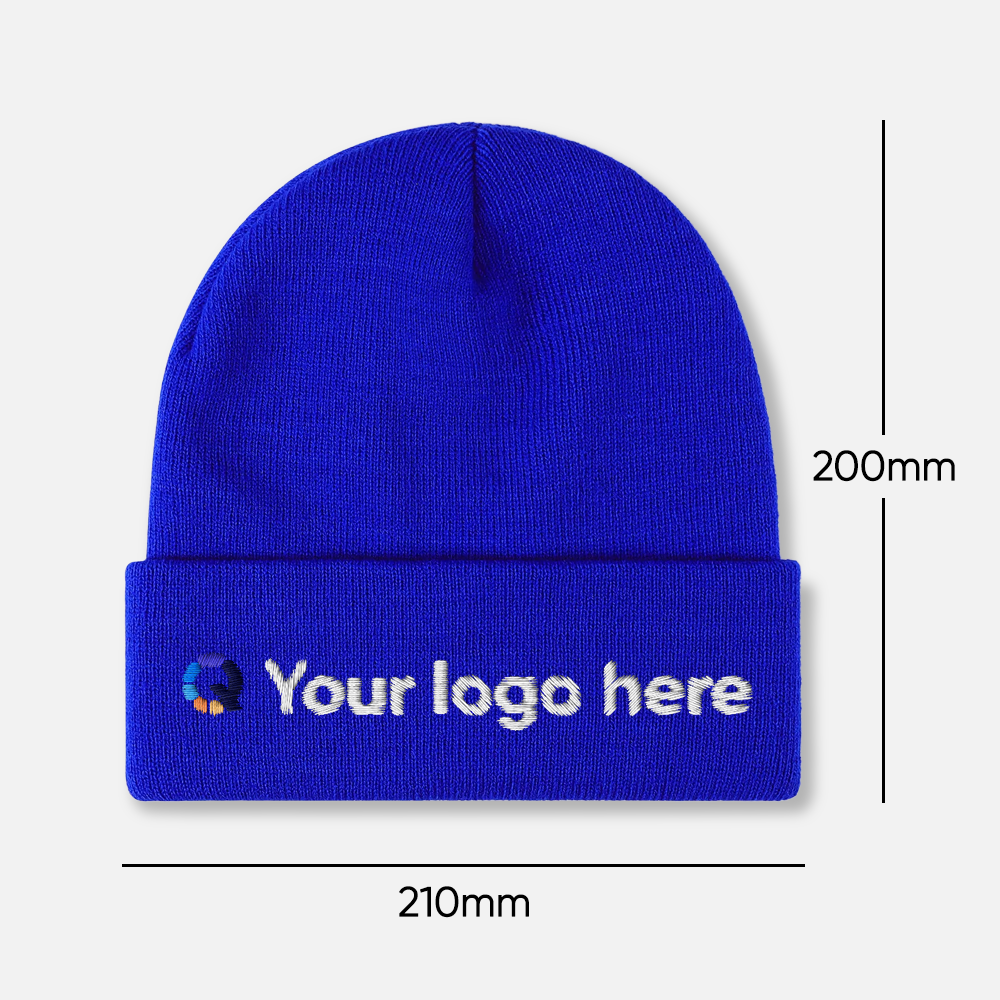 Custom Embroidered Acrylic Knit Beanies