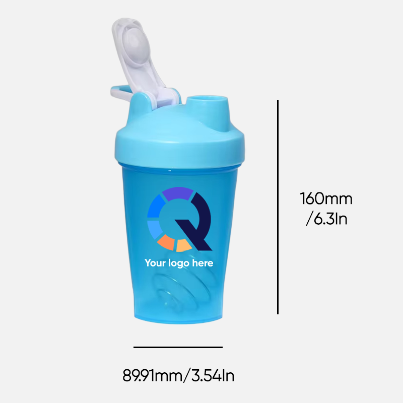 Custom 400ML Protein Shaker Bottle