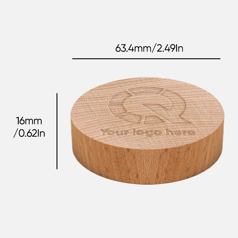 Custom Engraved Wooden Bottle Opener Magnet