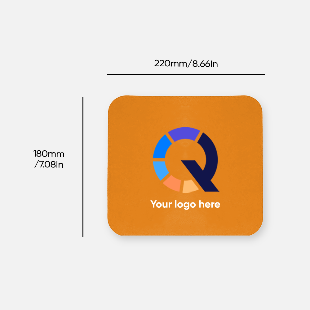 Custom Logo Non-Slip Square Mouse Pad