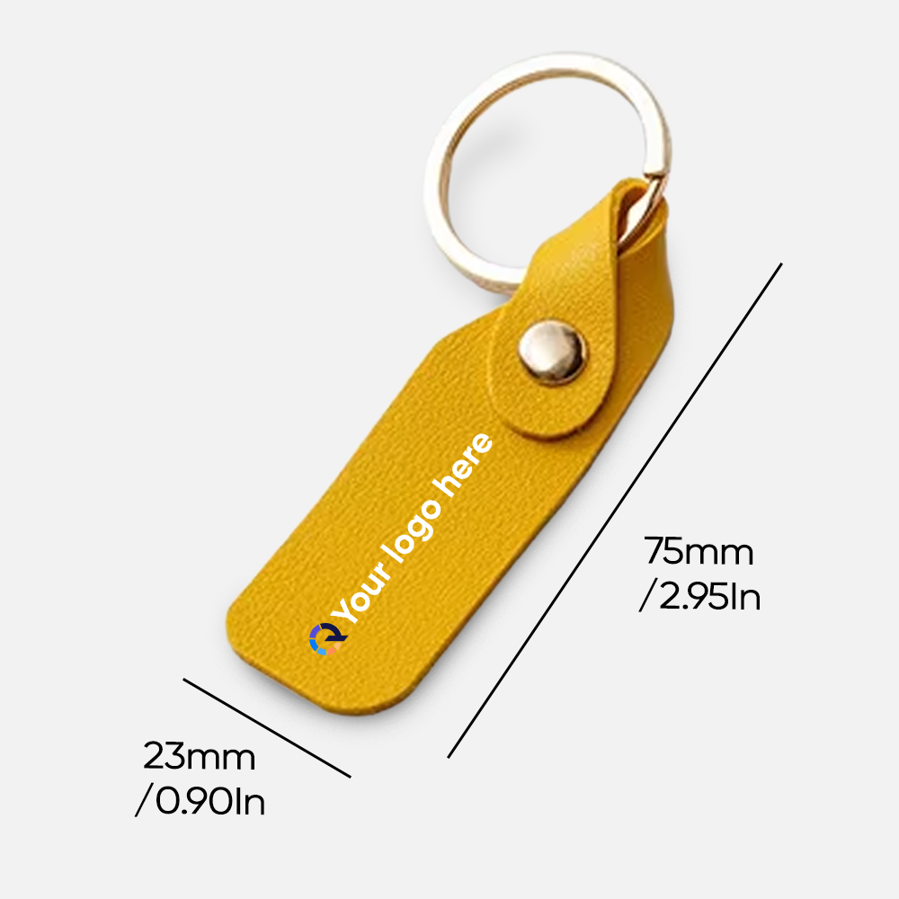 Custom PU Leather Keychain