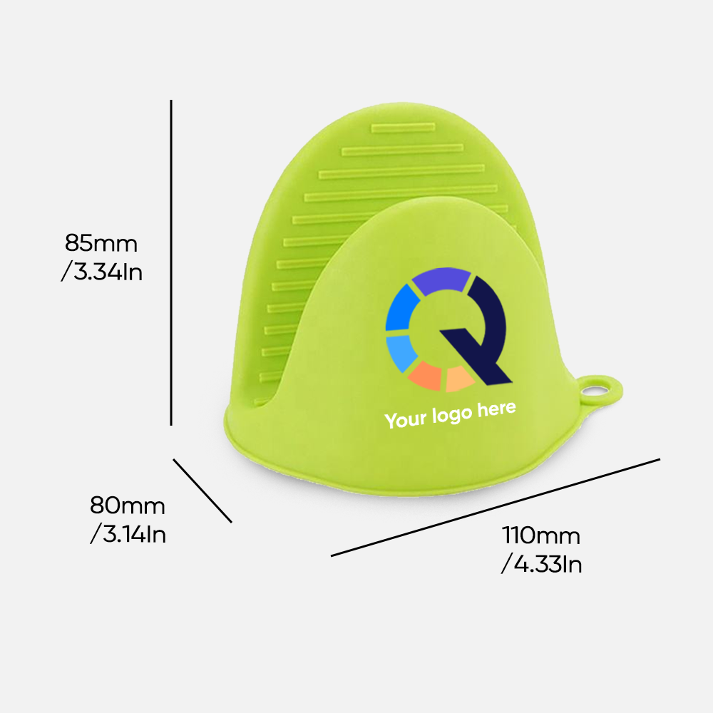 Custom Logo Silicone Mini Oven Mitts
