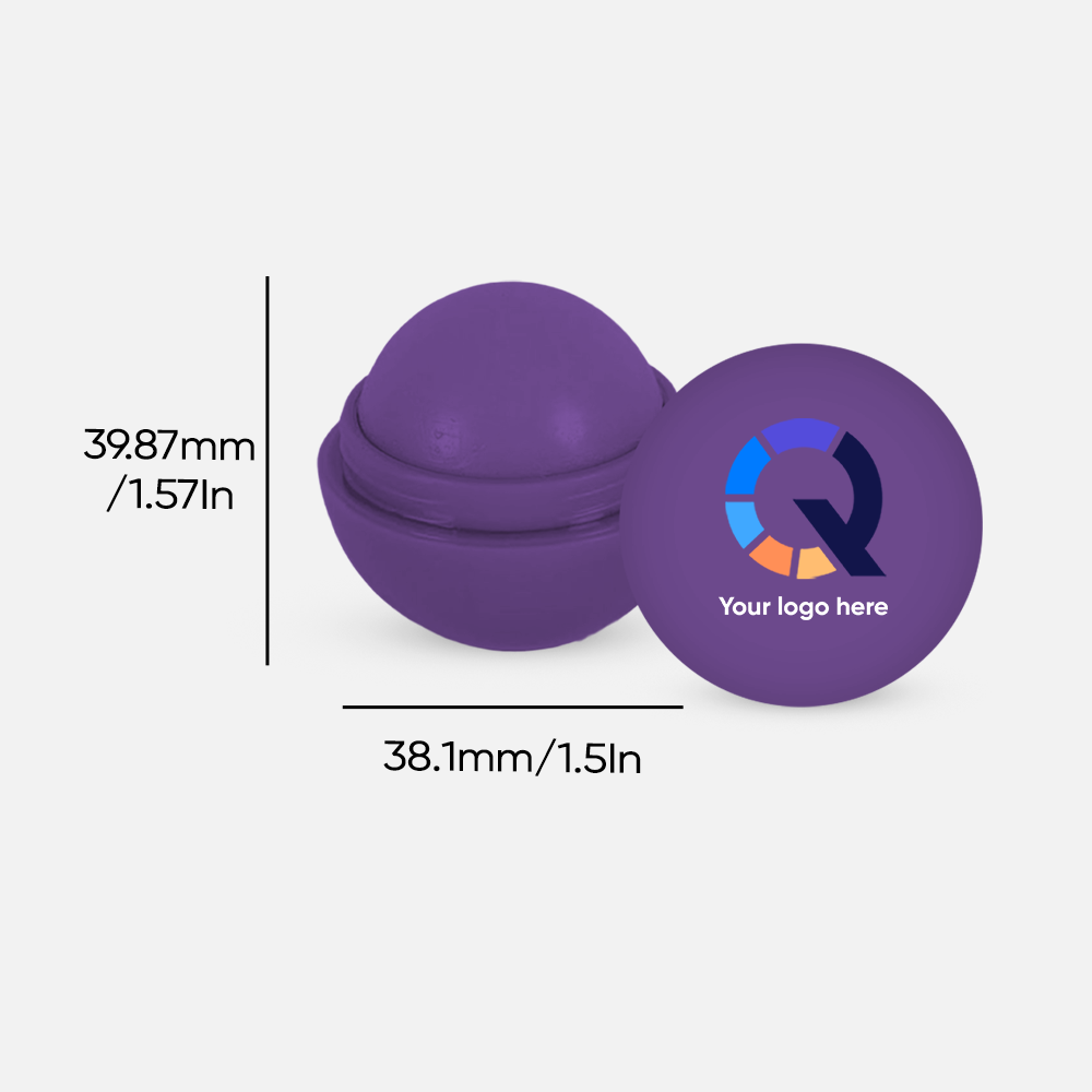 Custom Organic Round Lip Balm