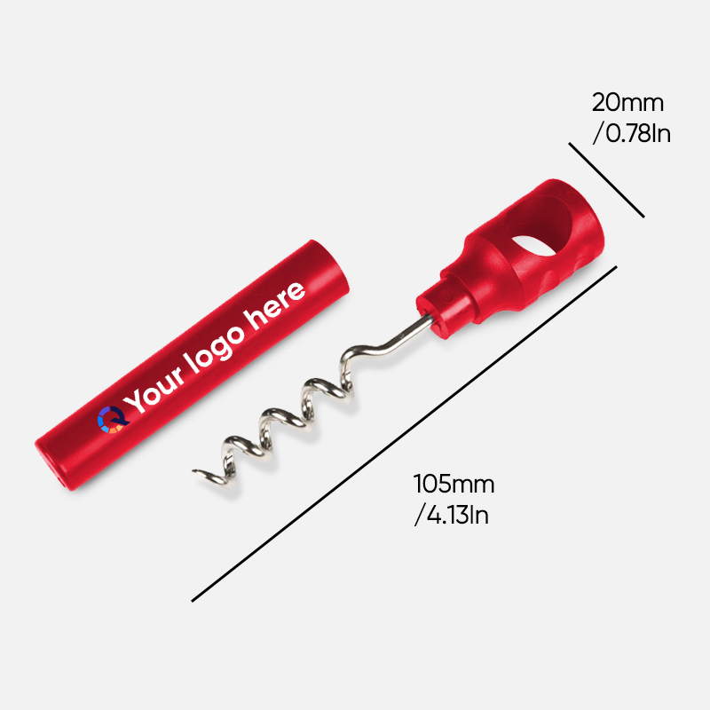 Custom Printed Portable Pocket Corkscrew