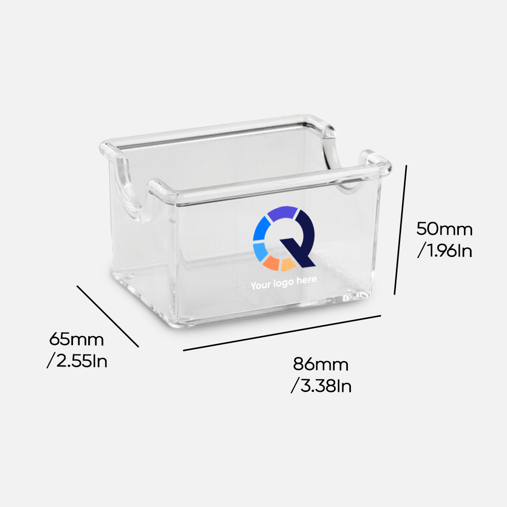 Custom Acrylic Tea and Sugar Organizer