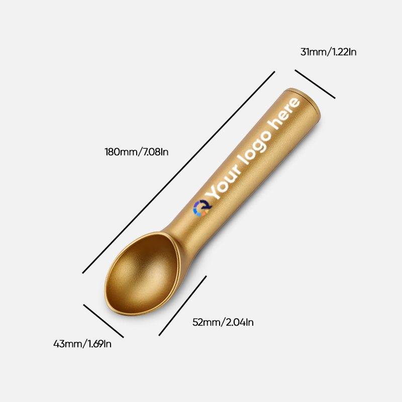 Custom Logo Nonstick Aluminum Ice Cream Scoop