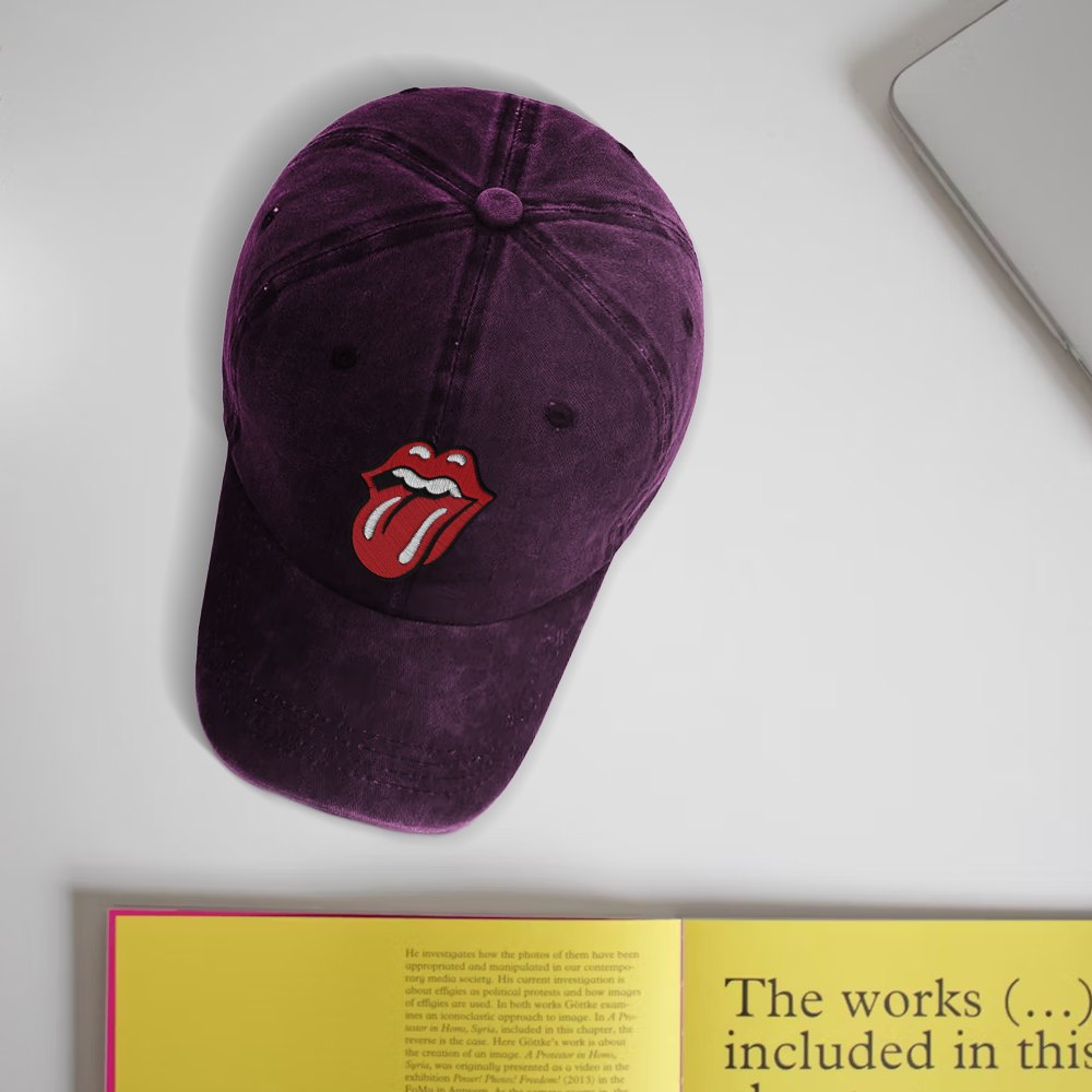 Custom Embroidered Distressed Baseball Cap