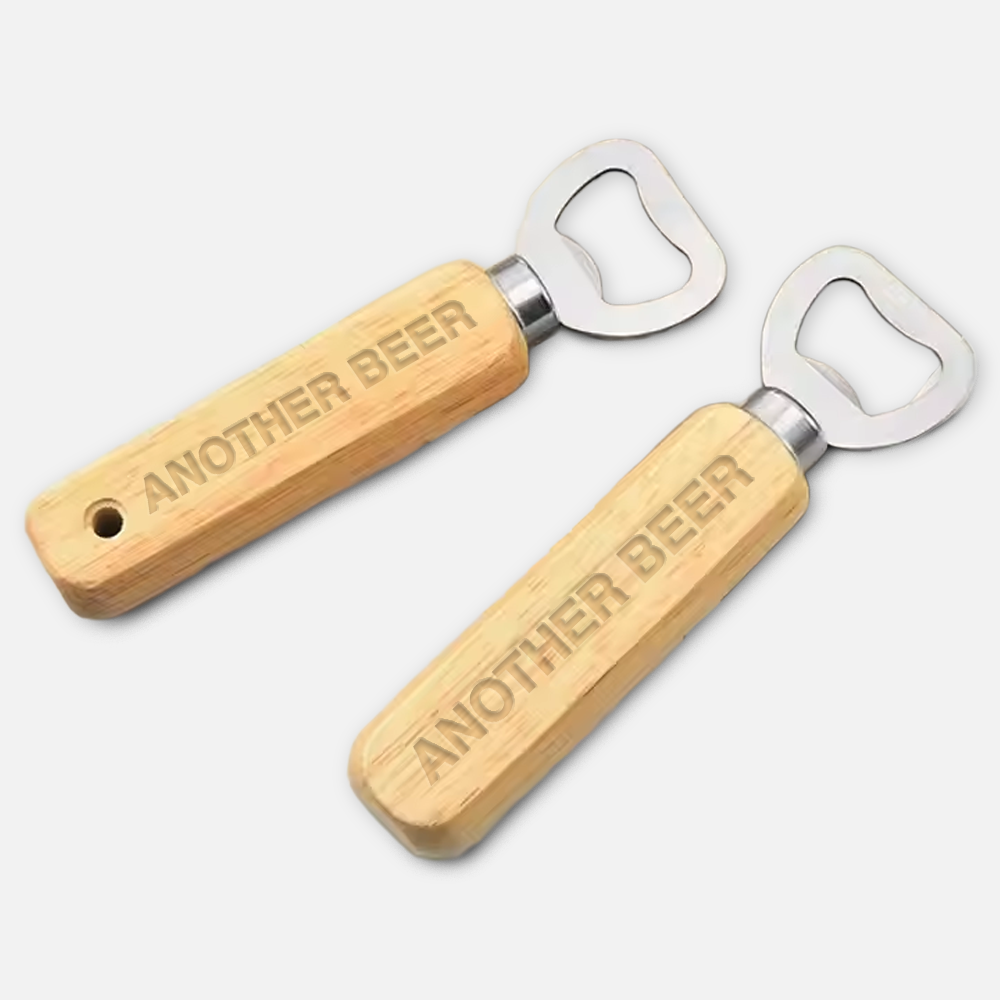 Custom Wood Handle Bar Blade Opener