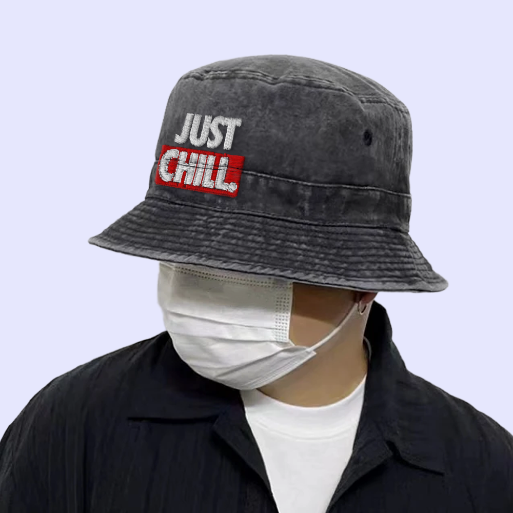 Custom Washed Cotton Bucket Hat
