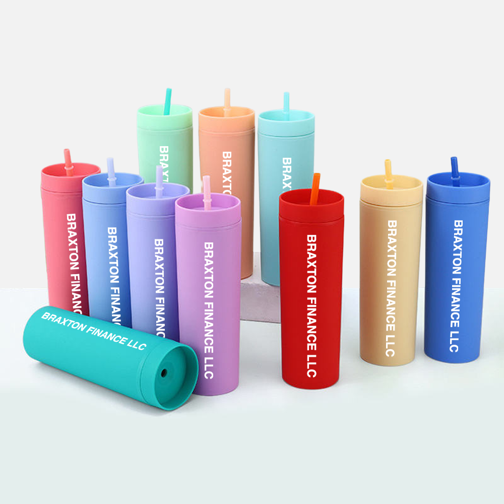 Custom 16oz Double Walled Acrylic Tumbler