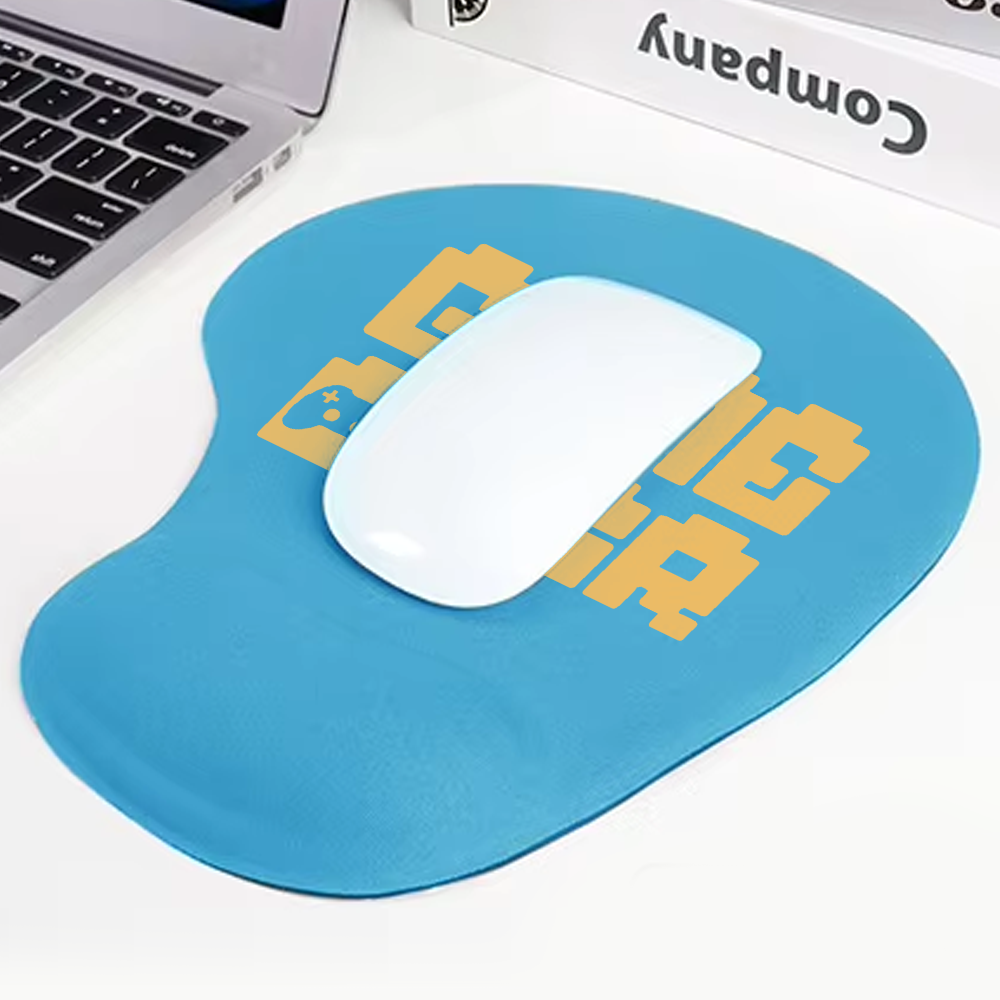 Custom Logo Mouse Pad With Wrist Rest