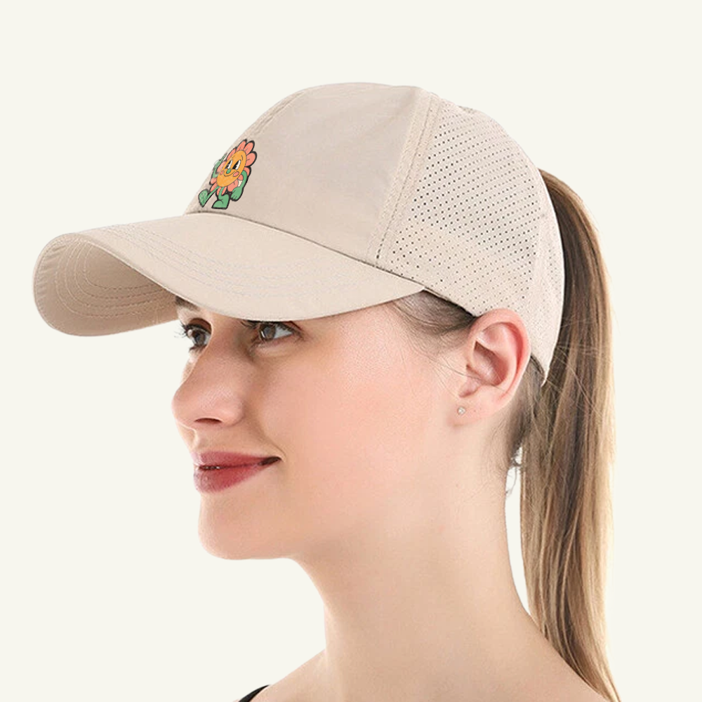 Custom Logo Quick Dry Mesh Baseball Cap