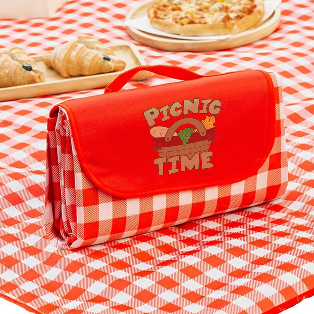 Custom Printed Waterproof Folding Picnic Blanket