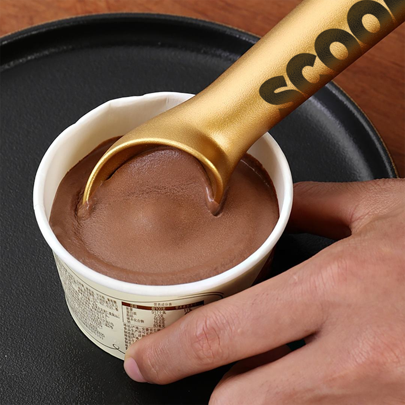 Custom Logo Nonstick Aluminum Ice Cream Scoop