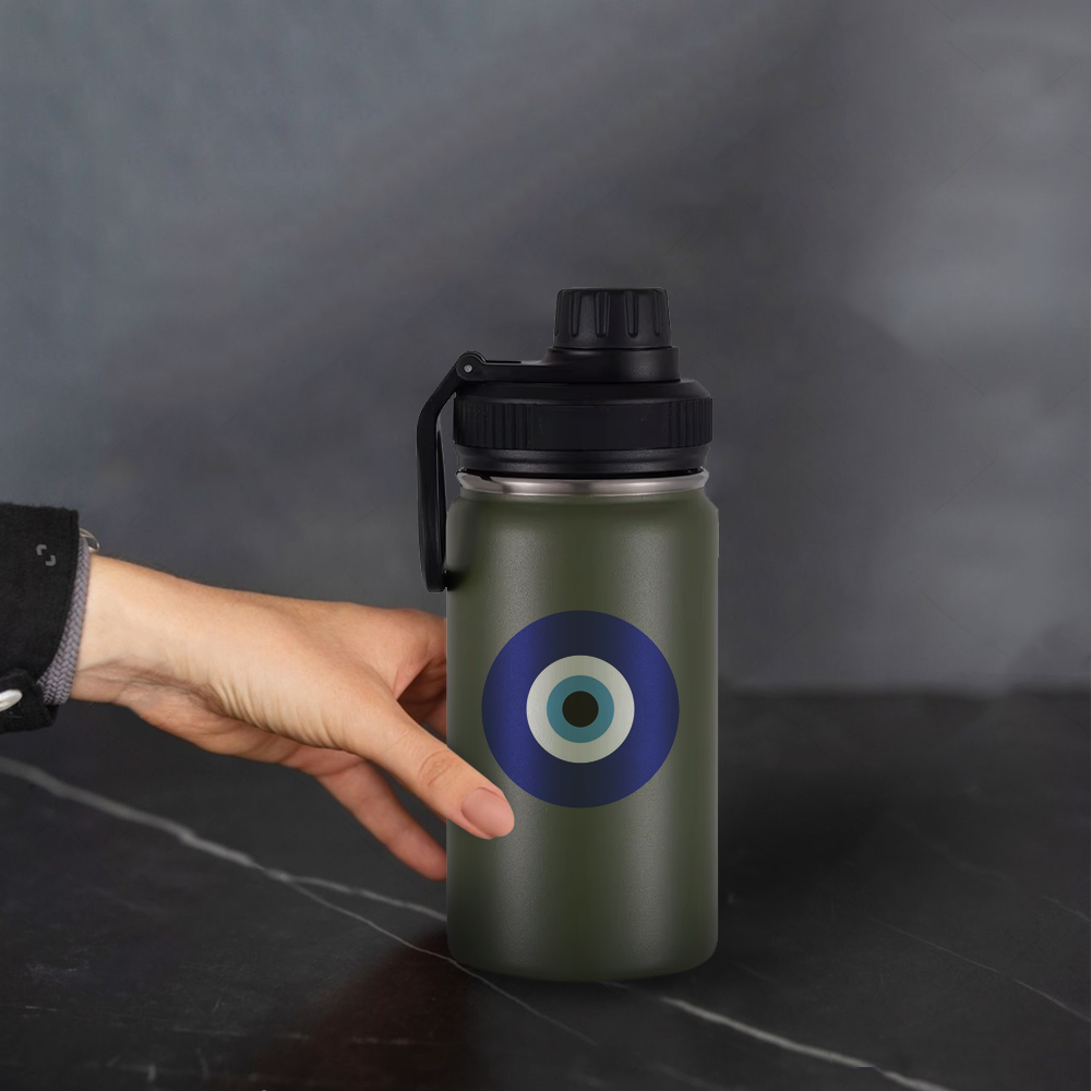 Custom Logo 12oz Reusable Water Bottles