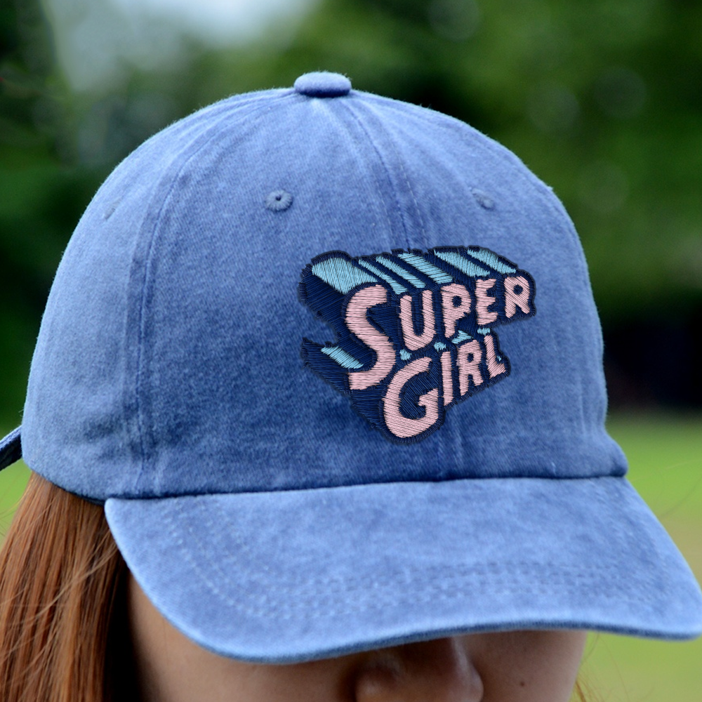 Custom Logo Vintage Distressed Baseball Cap