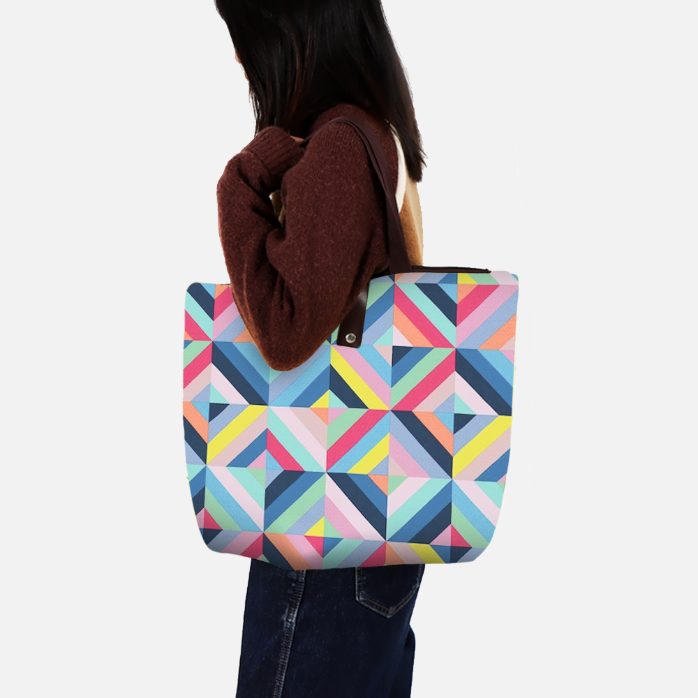 Custom Branded Reusable Foldable Tote Bag