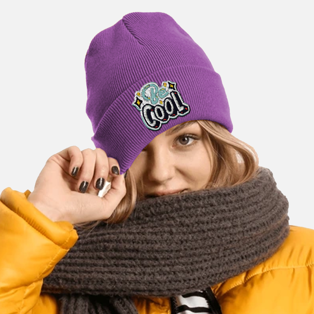 Custom Embroidered Acrylic Knit Beanies