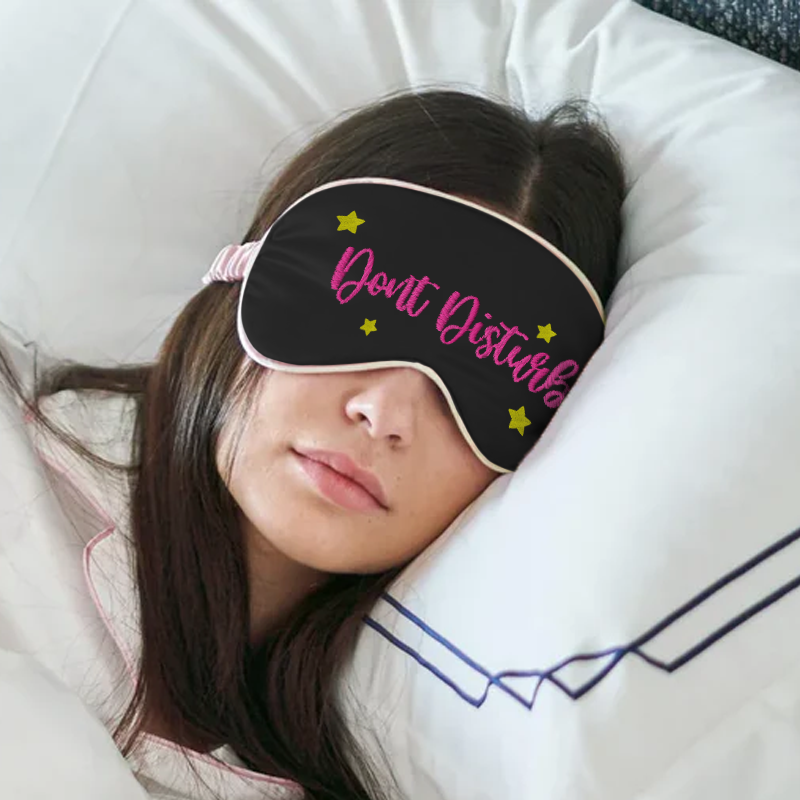 Custom Silk Satin Sleep Mask