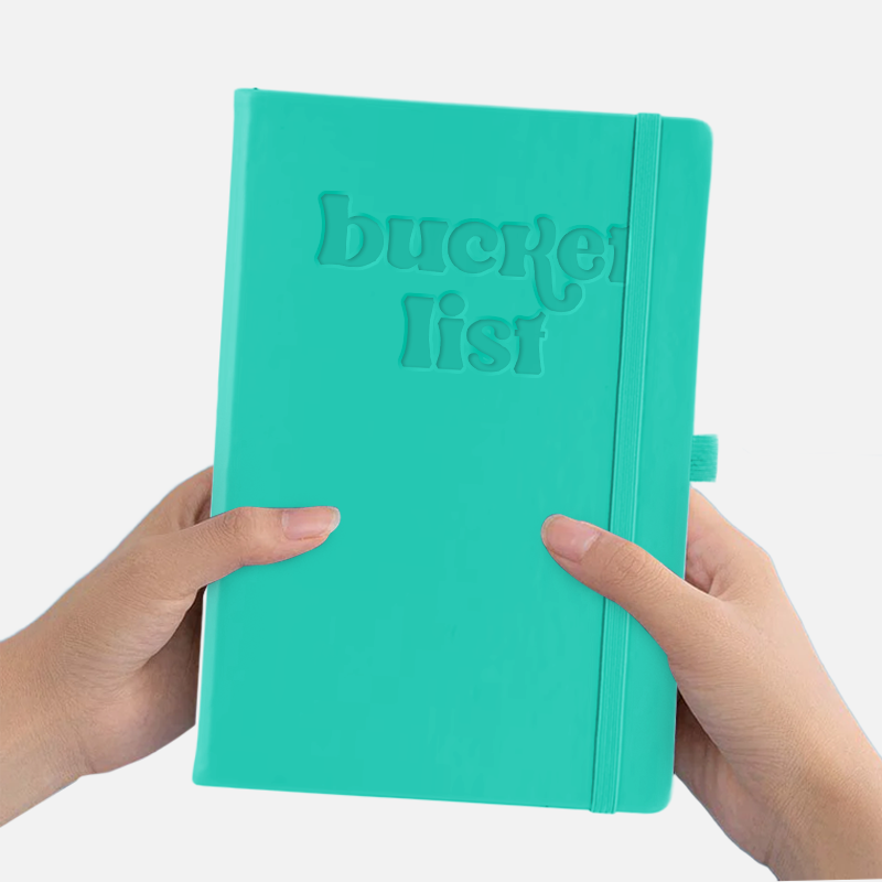 Custom Logo A5 PU Leather Notebook