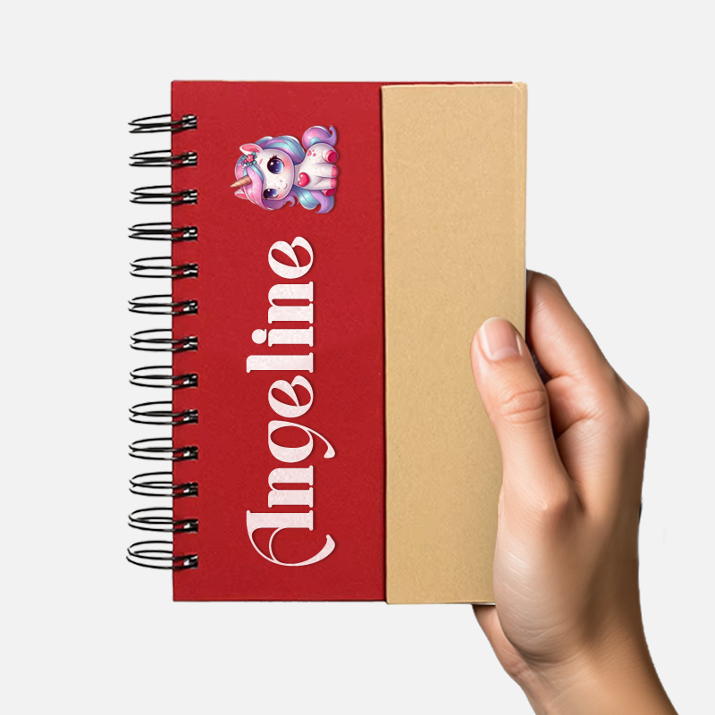 Custom Logo Hardcover Notepad with Sticky Notes