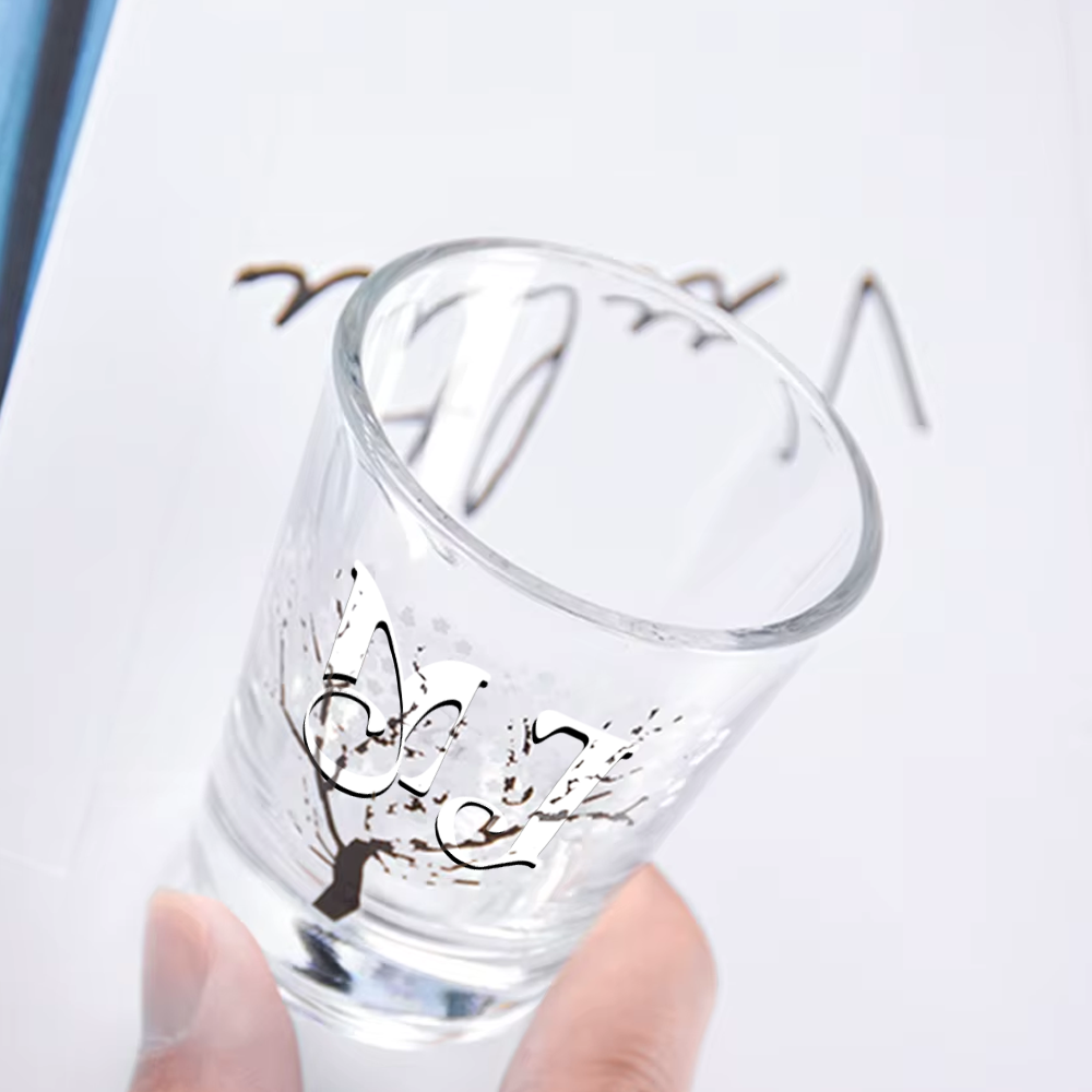 Custom Logo 2oz Sublimation Shot Glasses
