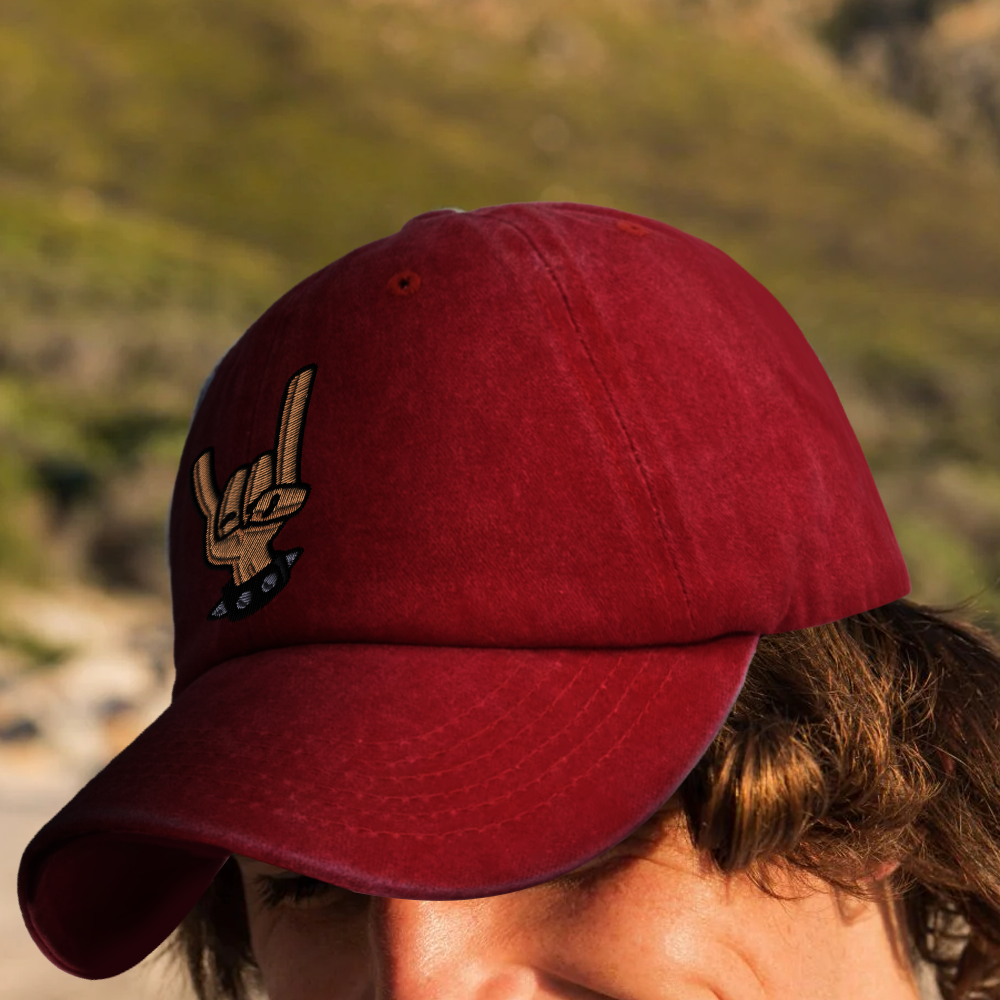 Custom 3D Embroidered Vintage Dad Hat