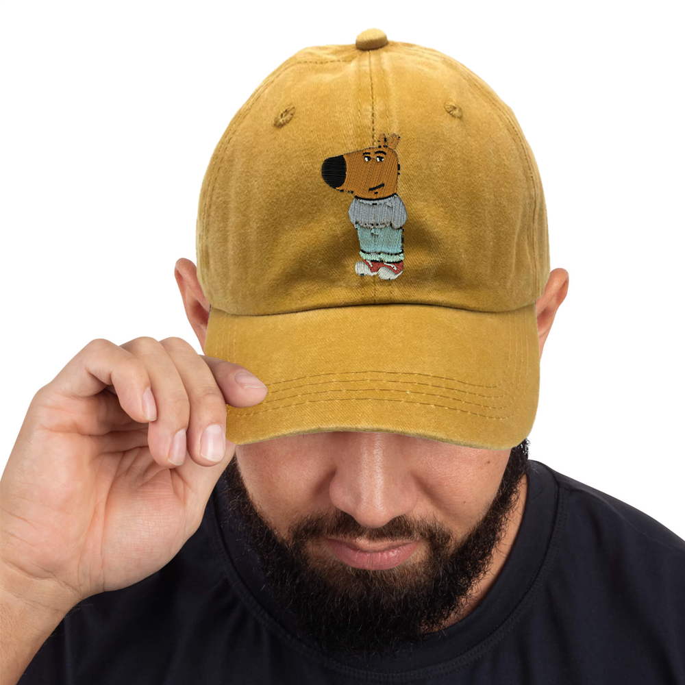 Custom Logo Vintage Distressed Baseball Cap