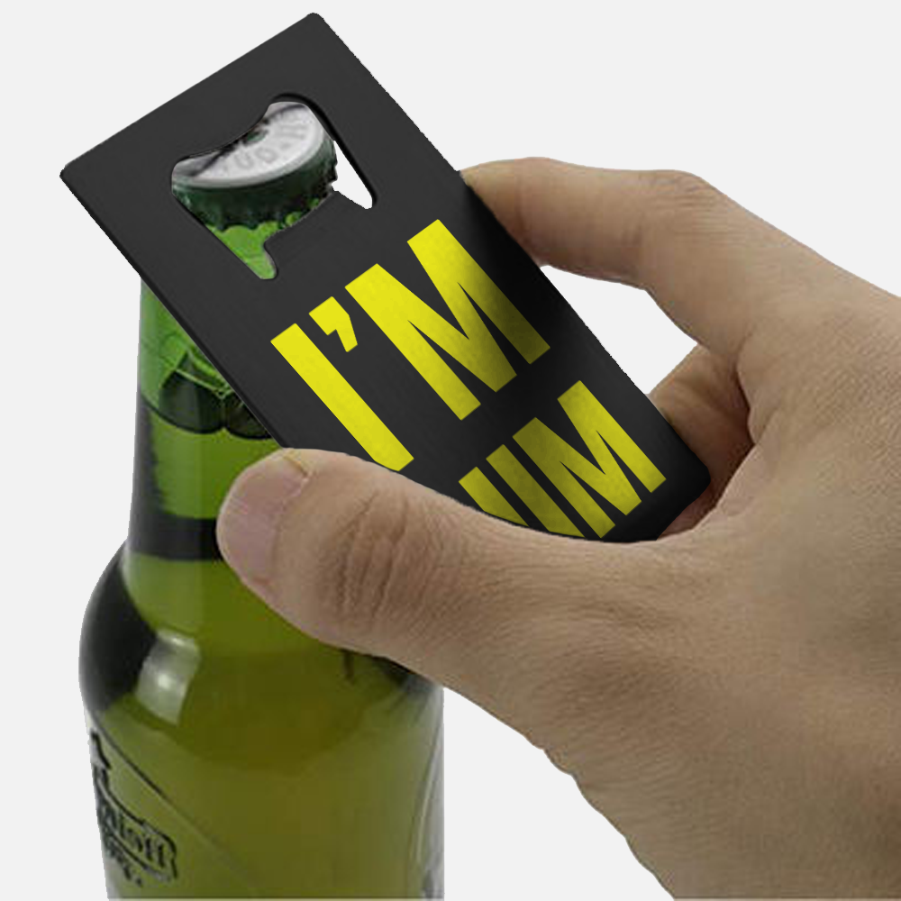 Custom Credit Card Bottle Opener