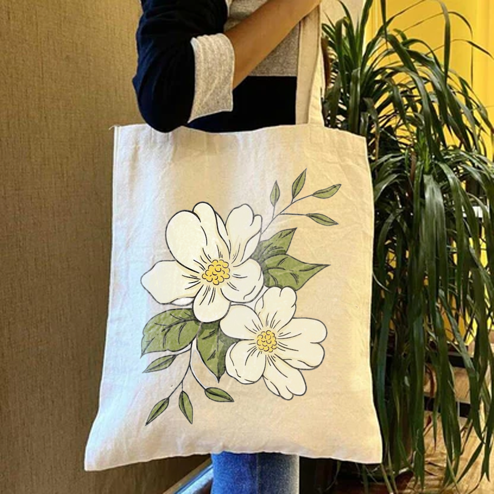 Custom Logo Eco-Friendly Recyclable Tote Bag