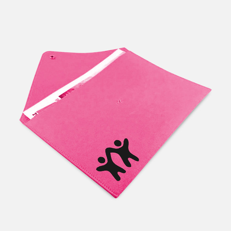 Custom Logo Felt Document Holder