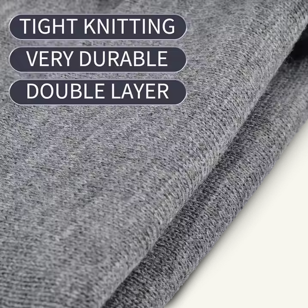 Custom Logo Knit Cuffed Beanie