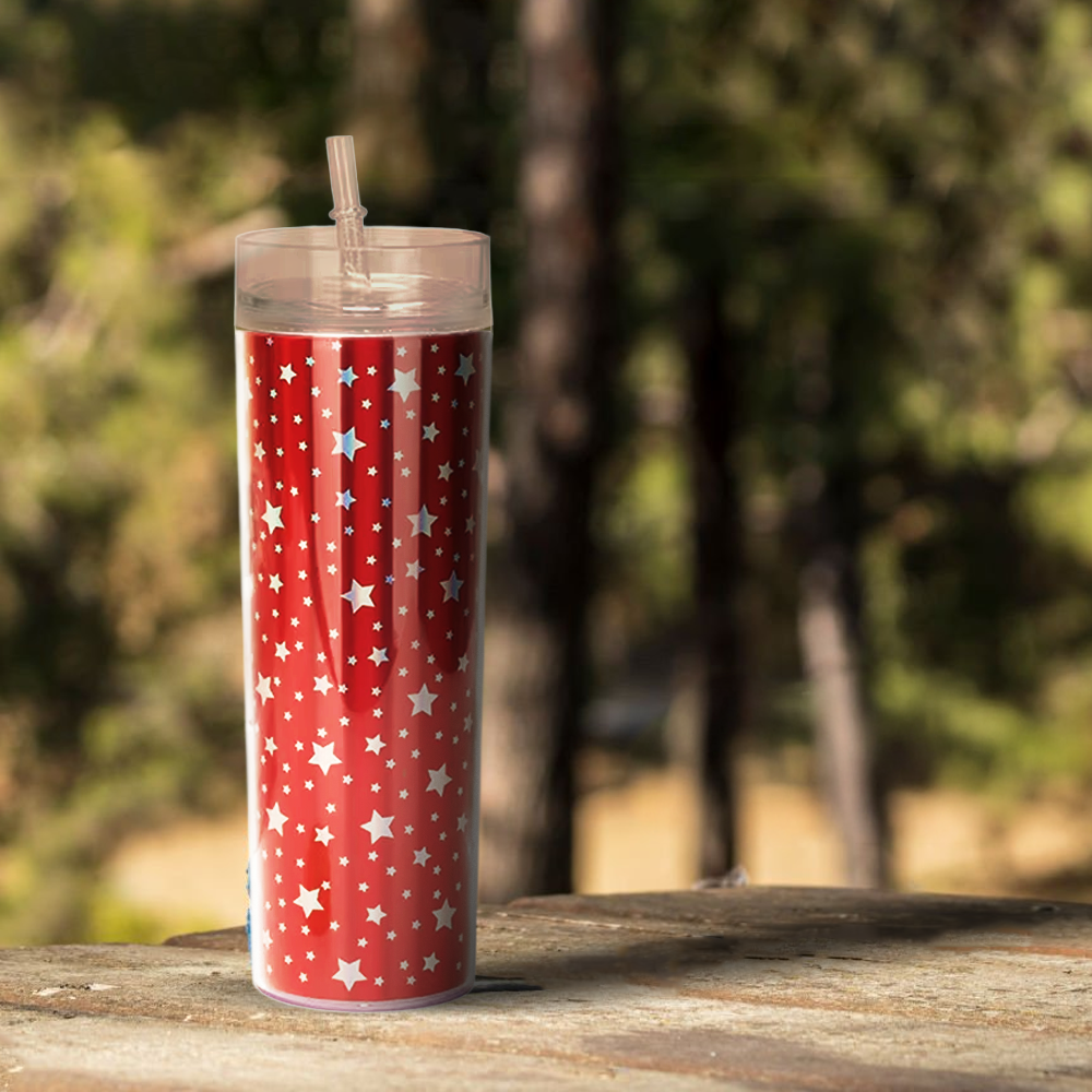 Custom 16oz Double Walled Acrylic Tumbler