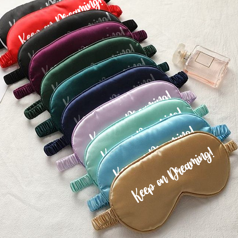 Custom Silk Satin Sleep Mask