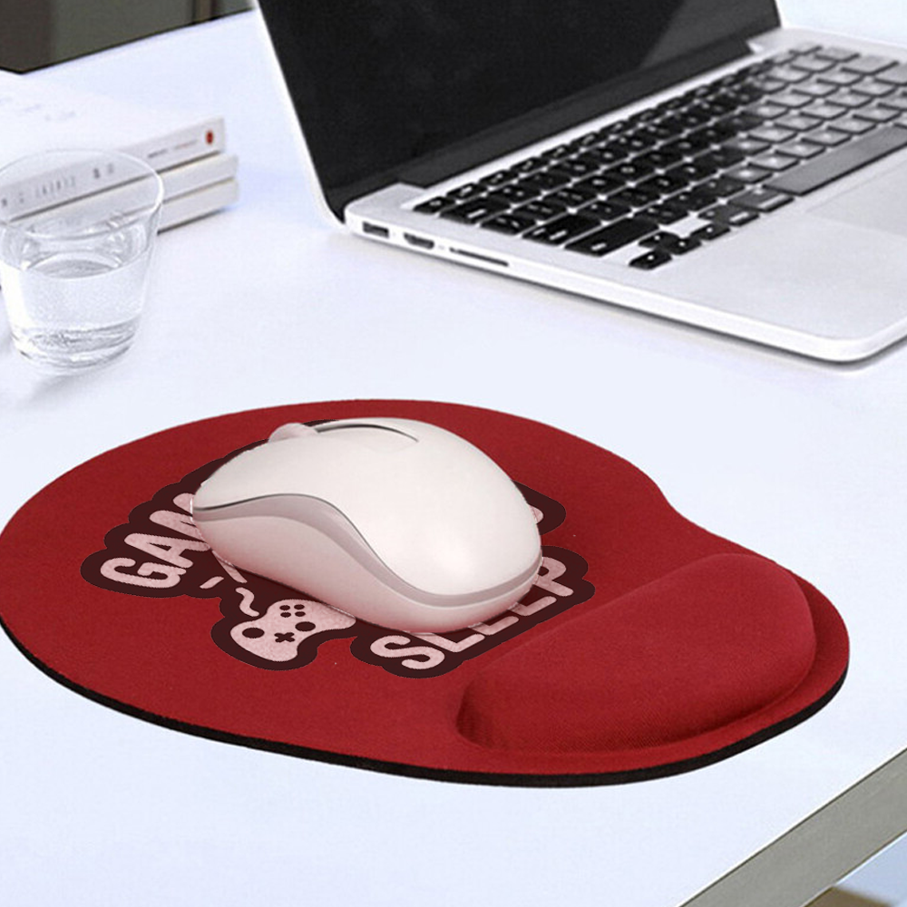 Custom Logo Mouse Pad With Wrist Rest
