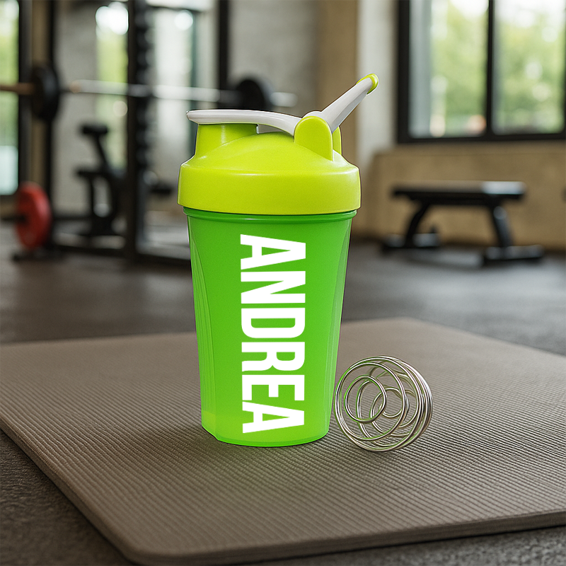 Custom 400ML Protein Shaker Bottle