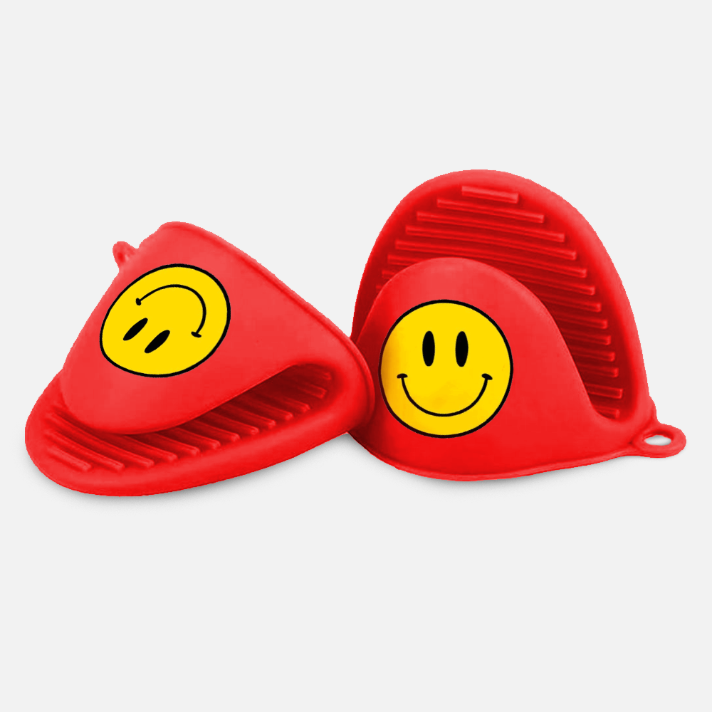 Custom Logo Silicone Mini Oven Mitts